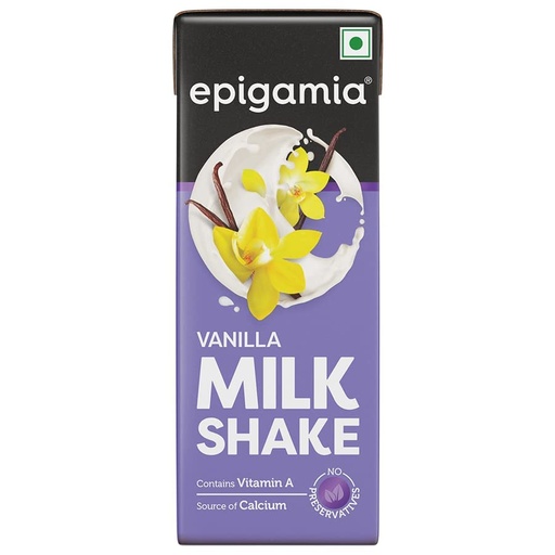 Epigamia Vanilla Milkshake 180 ml